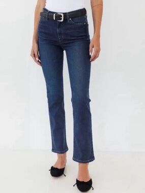 AYR Dark Indigo High-Rise Jeans